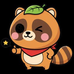 Tanuki mascot encouraging you to start studying